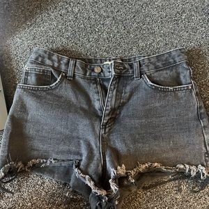 Charolette Russe Denim Co. high wasted jean shorts